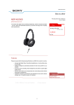 Sony MDR-NC500D