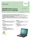 Fujitsu ESPRIMO Mobile D Series D9510