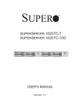 Supermicro 1025TC-TB