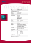 AOC 17" FT720 Pure FlatFace