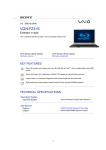 Sony VAIO VGN-FZ31S + Targus Entry Level Case