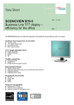 Fujitsu SCENICVIEW Series B19-5