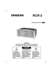 Sangean RCR-2 Silver