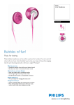 Philips In-Ear Headphones SHE3620