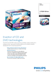 Philips DVD-RW DN4S4J10C