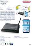Sitecom WL-601 router