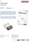 Sitecom Micro Adapter Bluetooth 2.1 USB