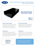 LaCie Hard Disk, Design by Neil Poulton 1TB