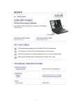 Sony VAIO VGN-SZ71WN/C + case
