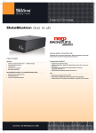 Trekstor DataStation duo w.ub, external, USB 2.0, 2TB