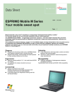 Fujitsu ESPRIMO Mobile M Series M9400