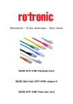 ROLINE S/FTP (PiMF) Patch Cord, Cat.6, black 20.0m