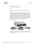 Cisco 8-port (2:1) 10GbE (X2) Half Card