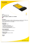 DeLOCK PCMCIA adapter, CardBus to 2 x FireWire