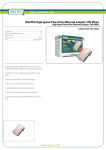 Digitus High-speed Powerline Ethernet adapter 200 Mbps