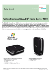 Fujitsu SCALEOVIEW Series SCALEO Home Server