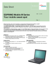 Fujitsu ESPRIMO Mobile M Series M9400