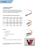 V7 LC/ST 10m Fiber Optic Cable