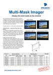 Projecta Multi-Mask Imager 160x229 Matte White D