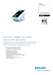 Philips Power2Charge SCM7880 Universal USB charger