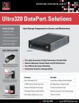 CRU DataPort 6 SCA U320, Carrier Only
