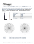 Terrawave TWS2400 network antenna