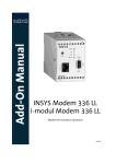 Insys Modem 336 LL 2D 5.0