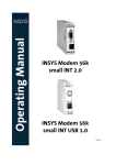 Insys Modem 56k small INT USB 1.0