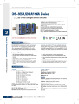 Moxa EtherDevice™ Switch EDS-508, (-40 to 75˚C)