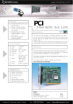 Brainboxes PCI 2 port RS232 (9&25)