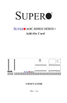 Supermicro AOC-SIM1U(+)