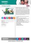 Eminent TV Tuner Card PCI