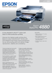 Epson Stylus Pro 4880+ 3 Years Extension Warranty