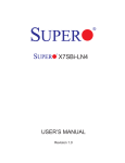 Supermicro X7SBI-LN4-B motherboard