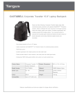 Targus CUCT02BEU backpack