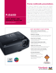 Viewsonic PJ560D - DLP Projector