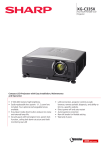 Sharp XG-C335X data projector