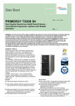 Fujitsu PRIMERGY TX200 S4