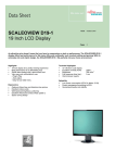 Fujitsu SCALEOVIEW Series D19-1