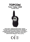 Topcom Twintalker 3800 Combi Pack