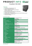 Mustek UPS Powermust 1000 USB P