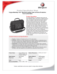Targus Blacktop 15.4" Standard Laptop Case Dome Protection