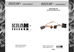 KRAM ISO2CAR Mute-Adapter Jaguar X/S