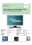 Fujitsu SCALEOVIEW Series L24W-2