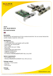 DeLOCK PCI Card 6x Serial