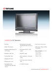 Tatung 32" Widescreen LCD TV LCD-V32 32" HD-Ready Black