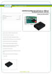 Digitus Fast Ethernet print server