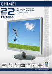 Chimei 22" widescreen LCD monitor