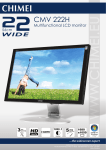 Chimei 22” Multifunctional LCD monitor