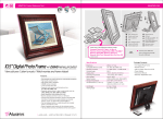 Aluratek 10.5" Digital Photo Frame w/ 256MB Memory Included